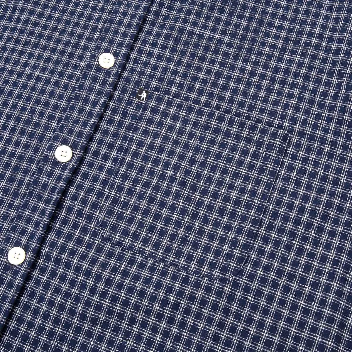 Pass~Port - Workers Check Shirt Navy