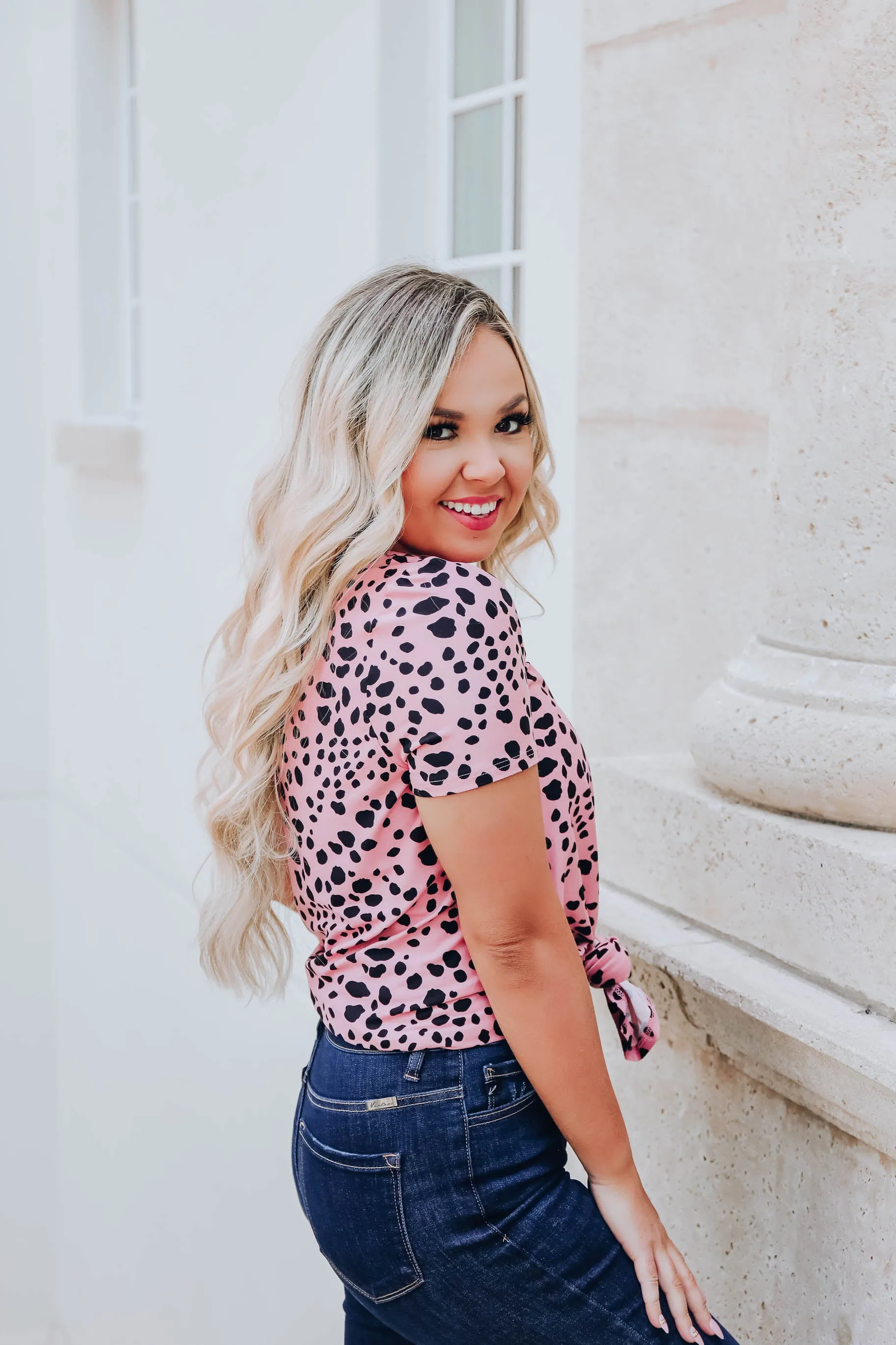 Pink Cheetah Top