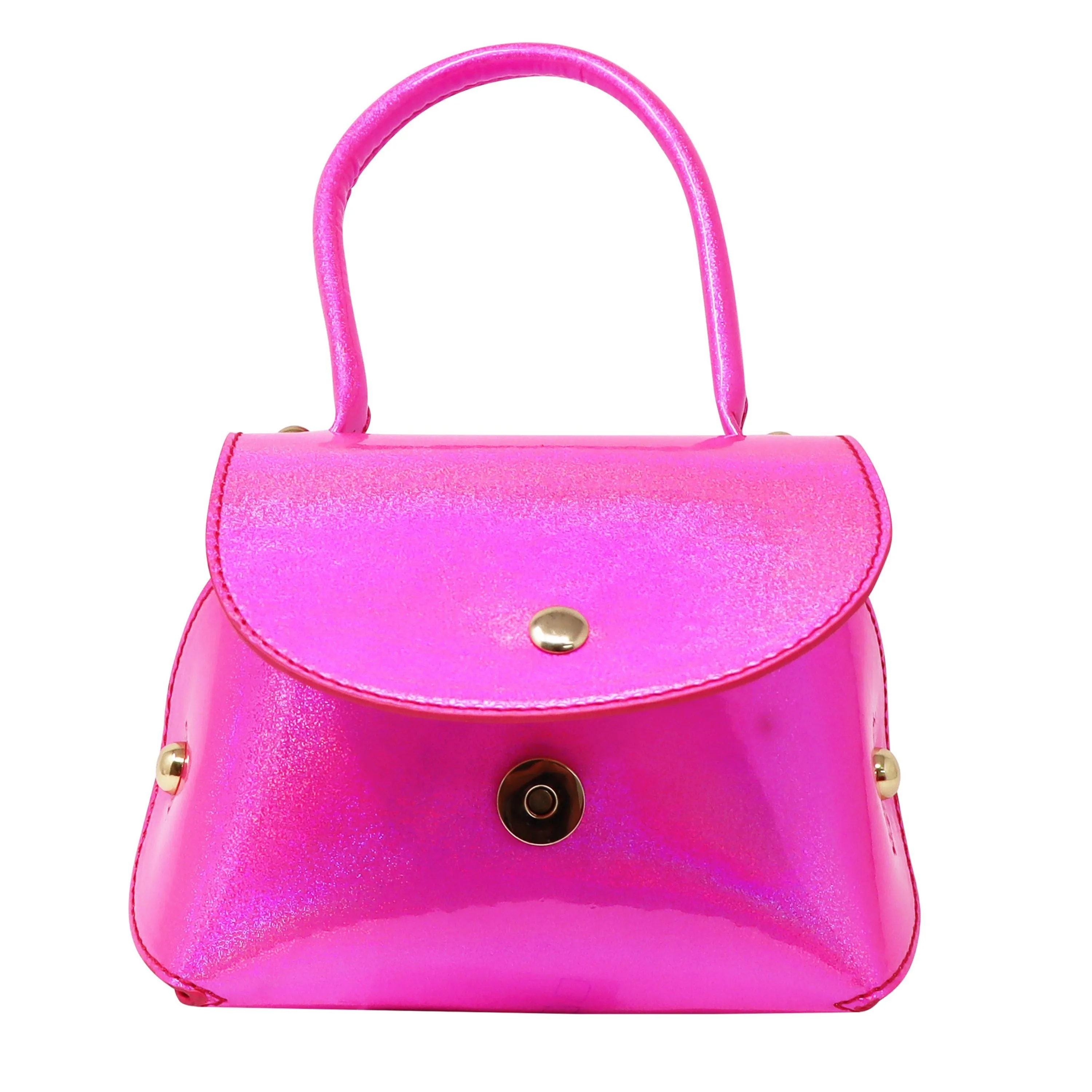 Pink Poppy Vibrant Vacation Press Lock Mini Bag