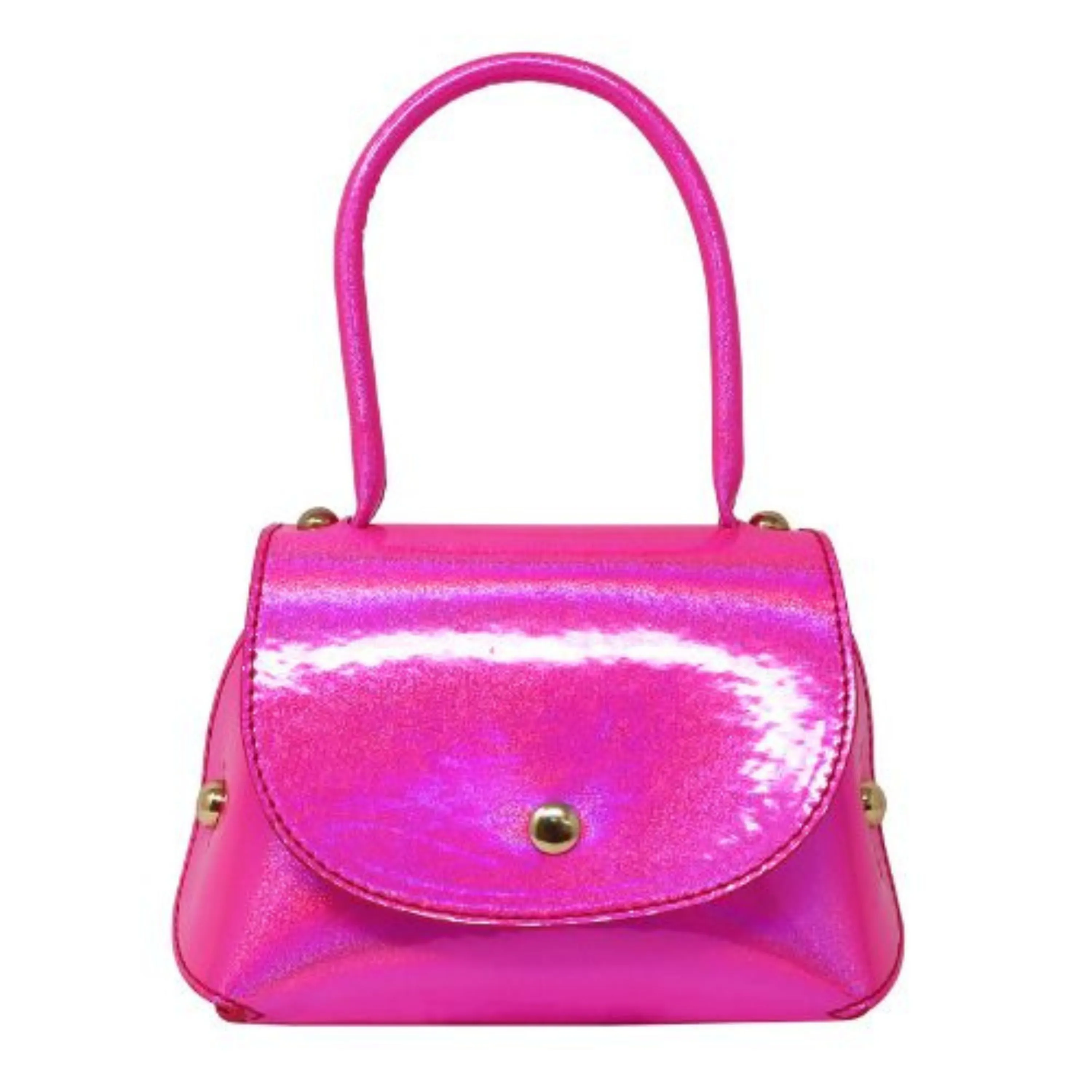 Pink Poppy Vibrant Vacation Press Lock Mini Bag