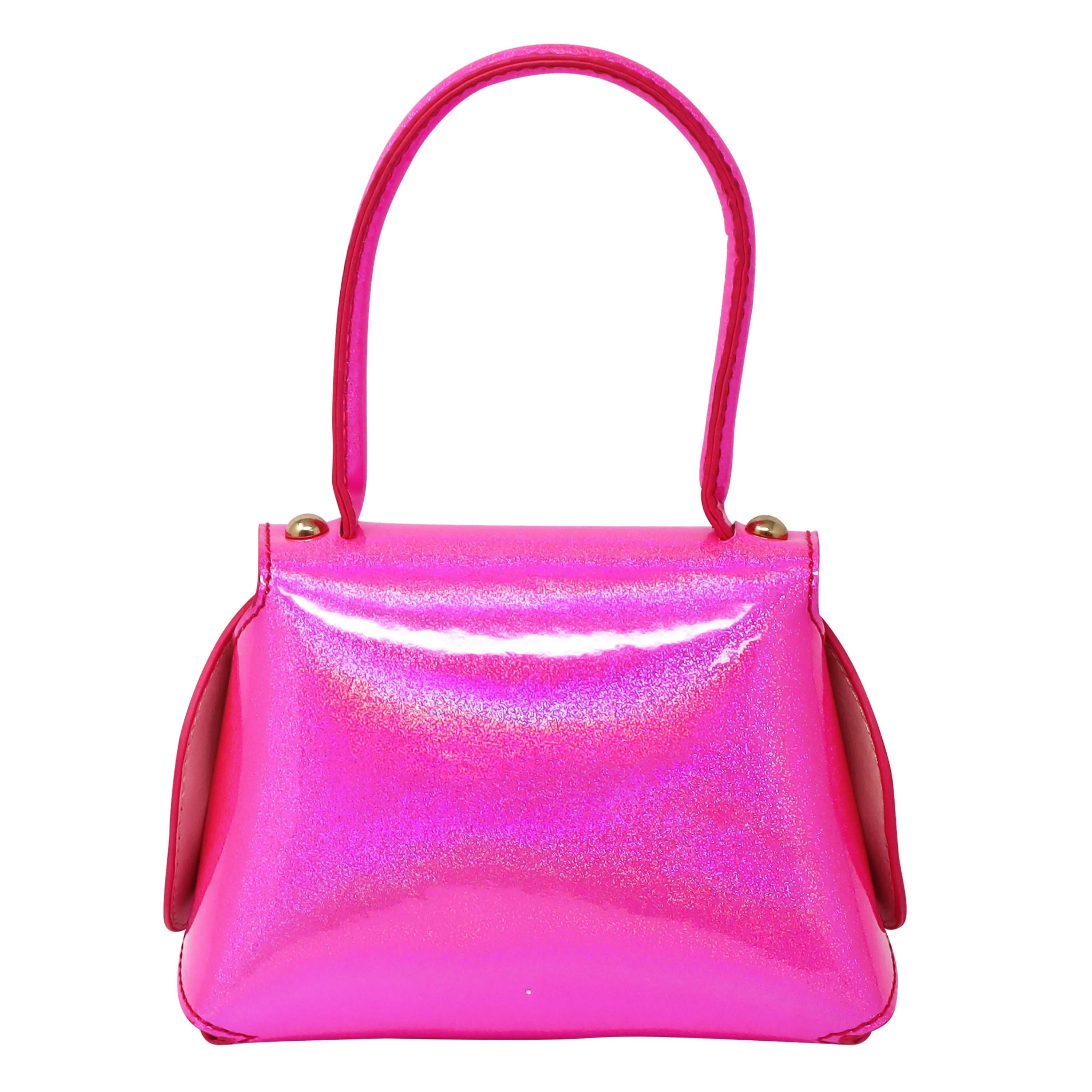 Pink Poppy Vibrant Vacation Press Lock Mini Bag