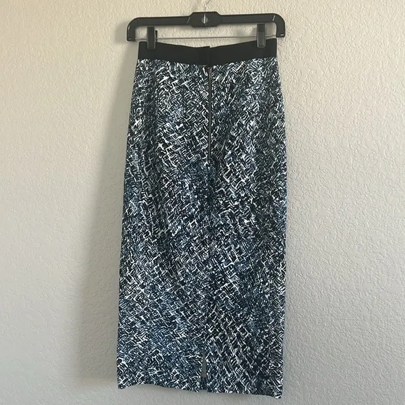 Rachel Comey Blue Printed Midi Pencil Skirt in 2