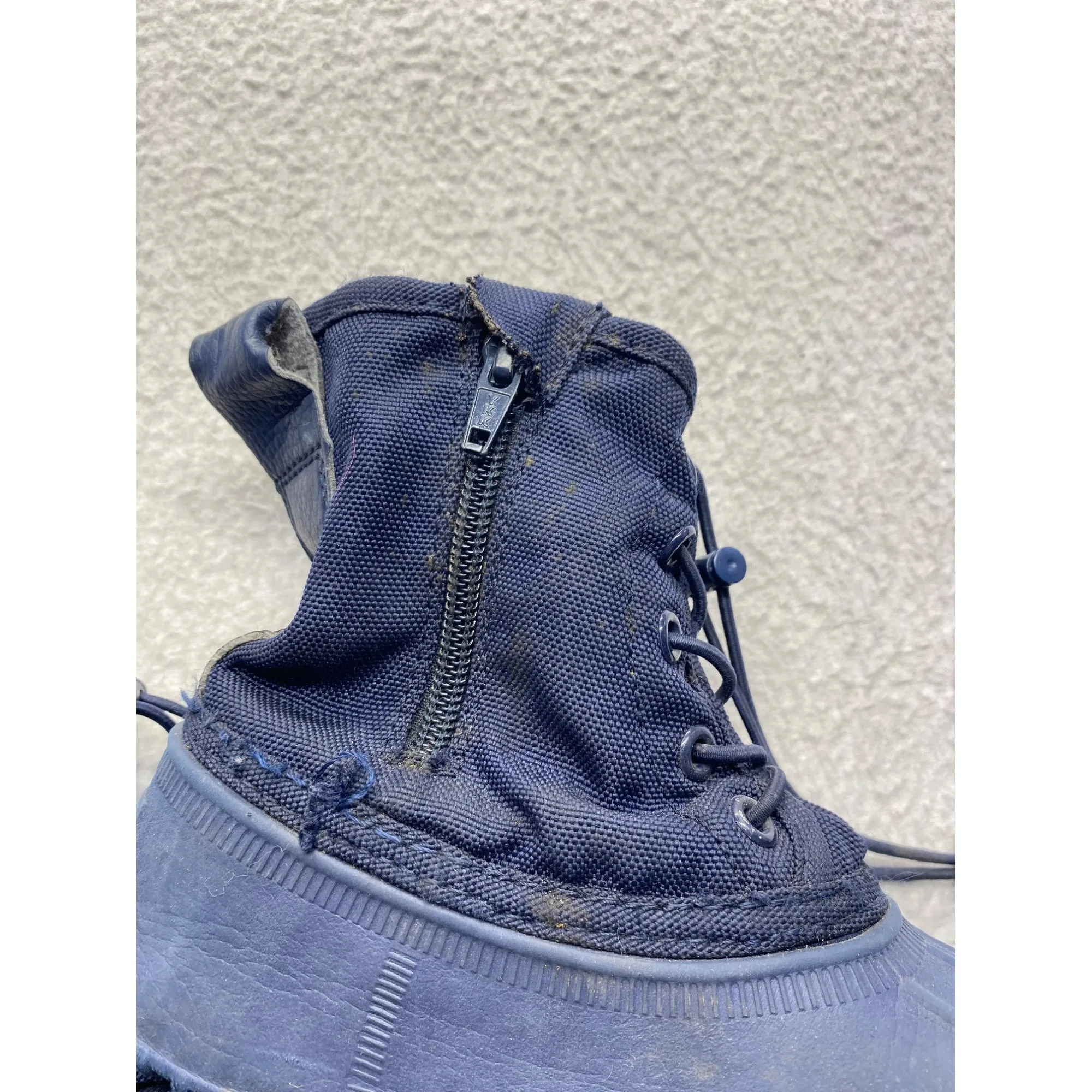 Ralph Lauren Polo Navy Blue snow Boots Kids Size 11 #5856