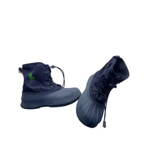 Ralph Lauren Polo Navy Blue snow Boots Kids Size 11 #5856