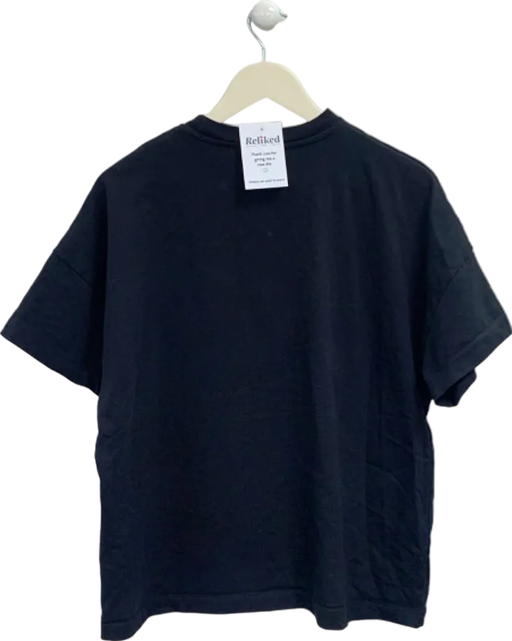 Refy Black T-Shirt Size S