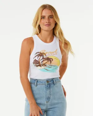 Rip Curl Sunset Ribbed Tank