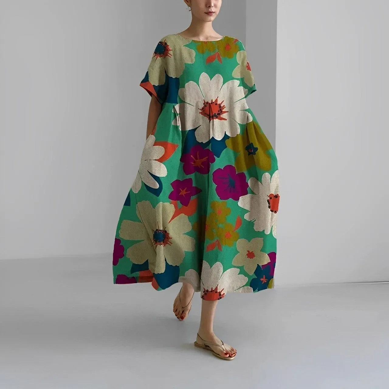 ROSE | COMFORTABLE FLORAL ROBE