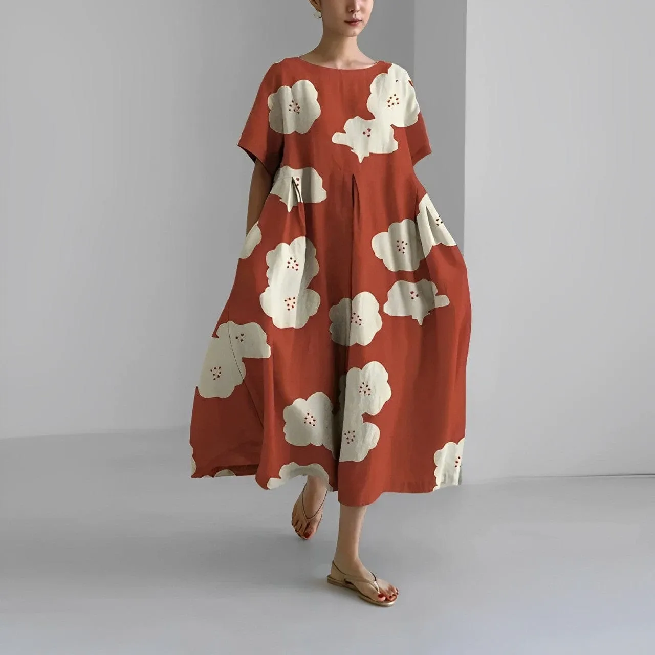 ROSE | COMFORTABLE FLORAL ROBE