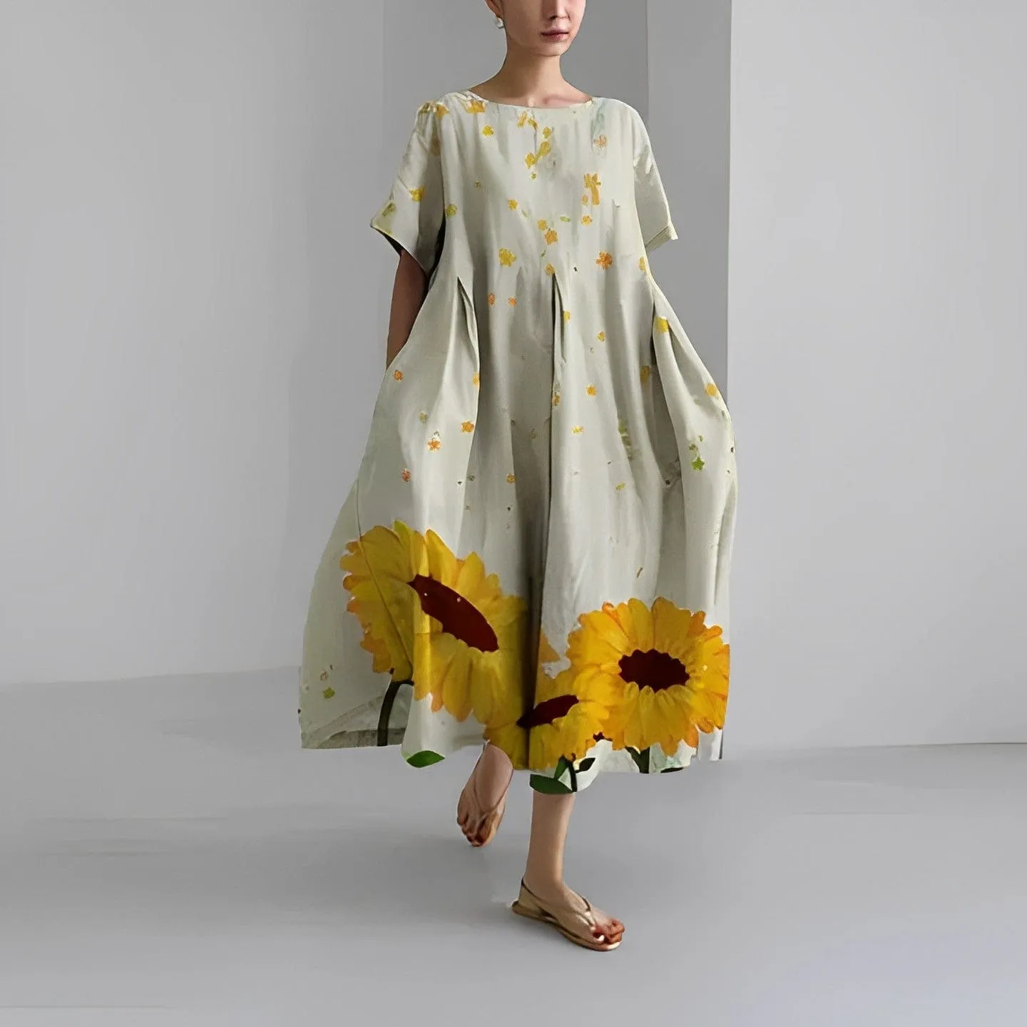 ROSE | COMFORTABLE FLORAL ROBE