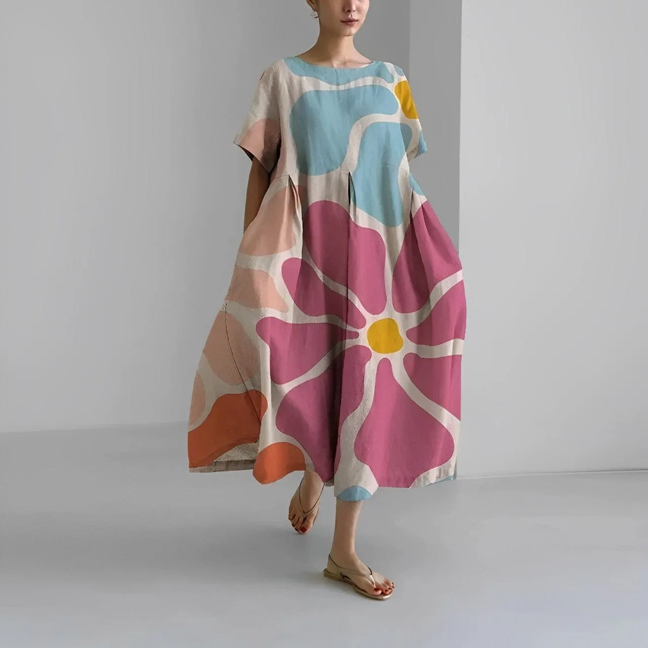 ROSE | COMFORTABLE FLORAL ROBE