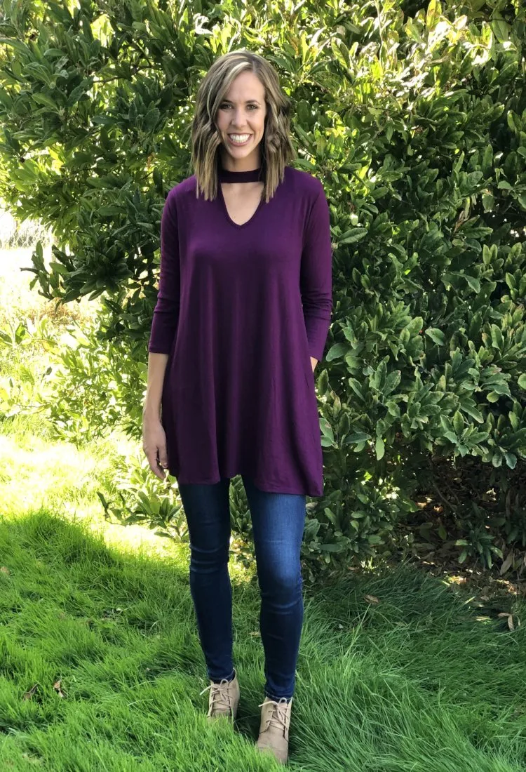 Ruby Choker Top-Final Sale
