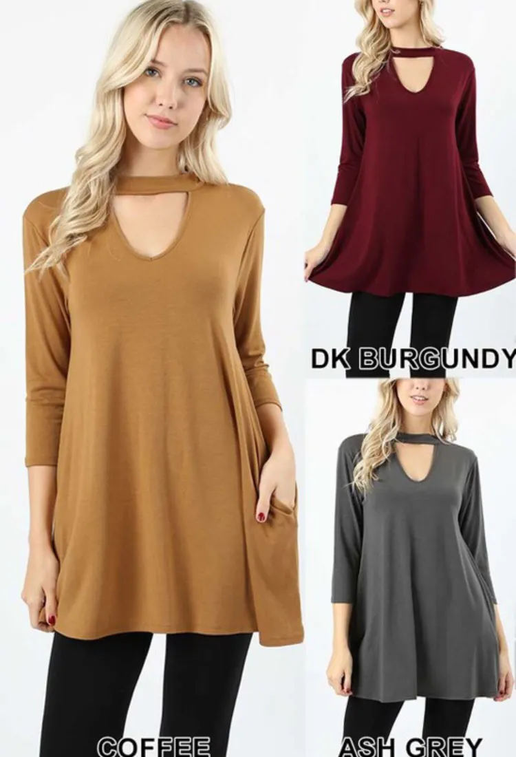Ruby Choker Top-Final Sale
