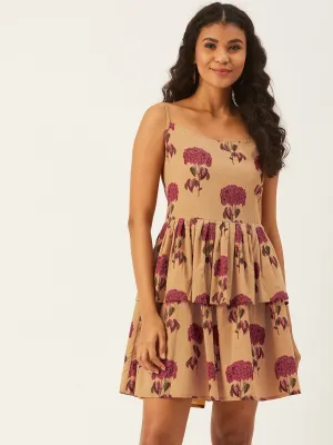 Satan Printed Dress
