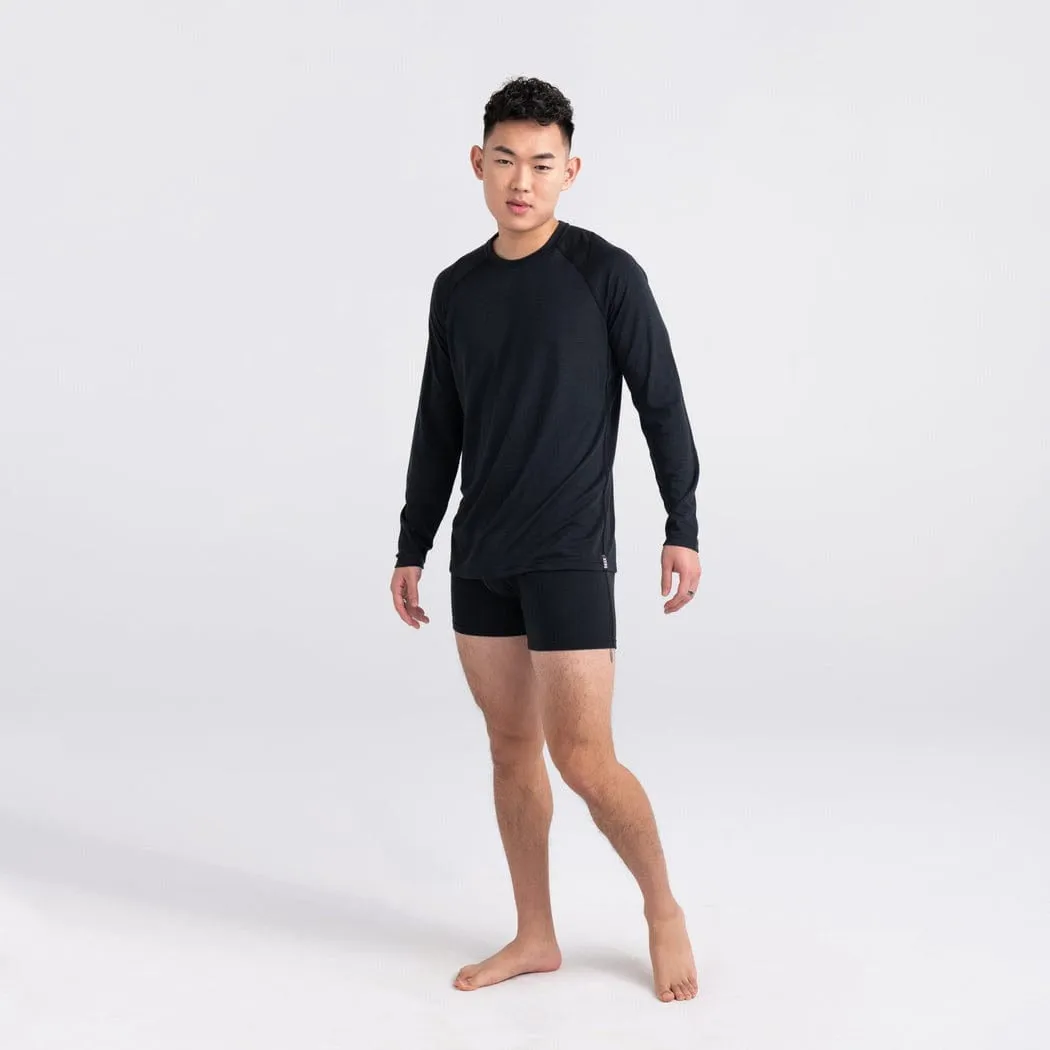 SAXX Mens Roast Master Mid-Weight Base Layer Long-Sleeve