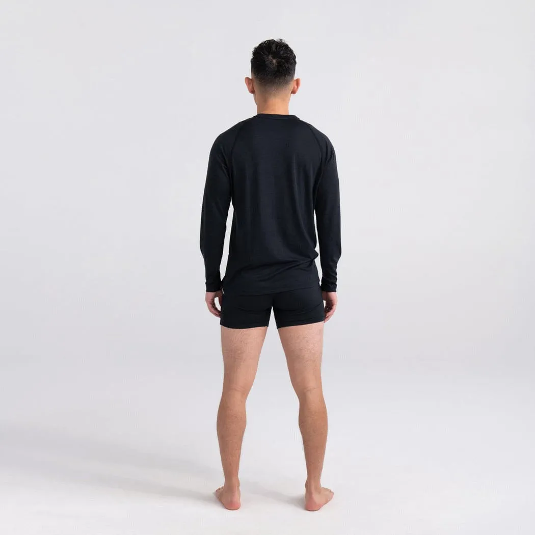 SAXX Mens Roast Master Mid-Weight Base Layer Long-Sleeve