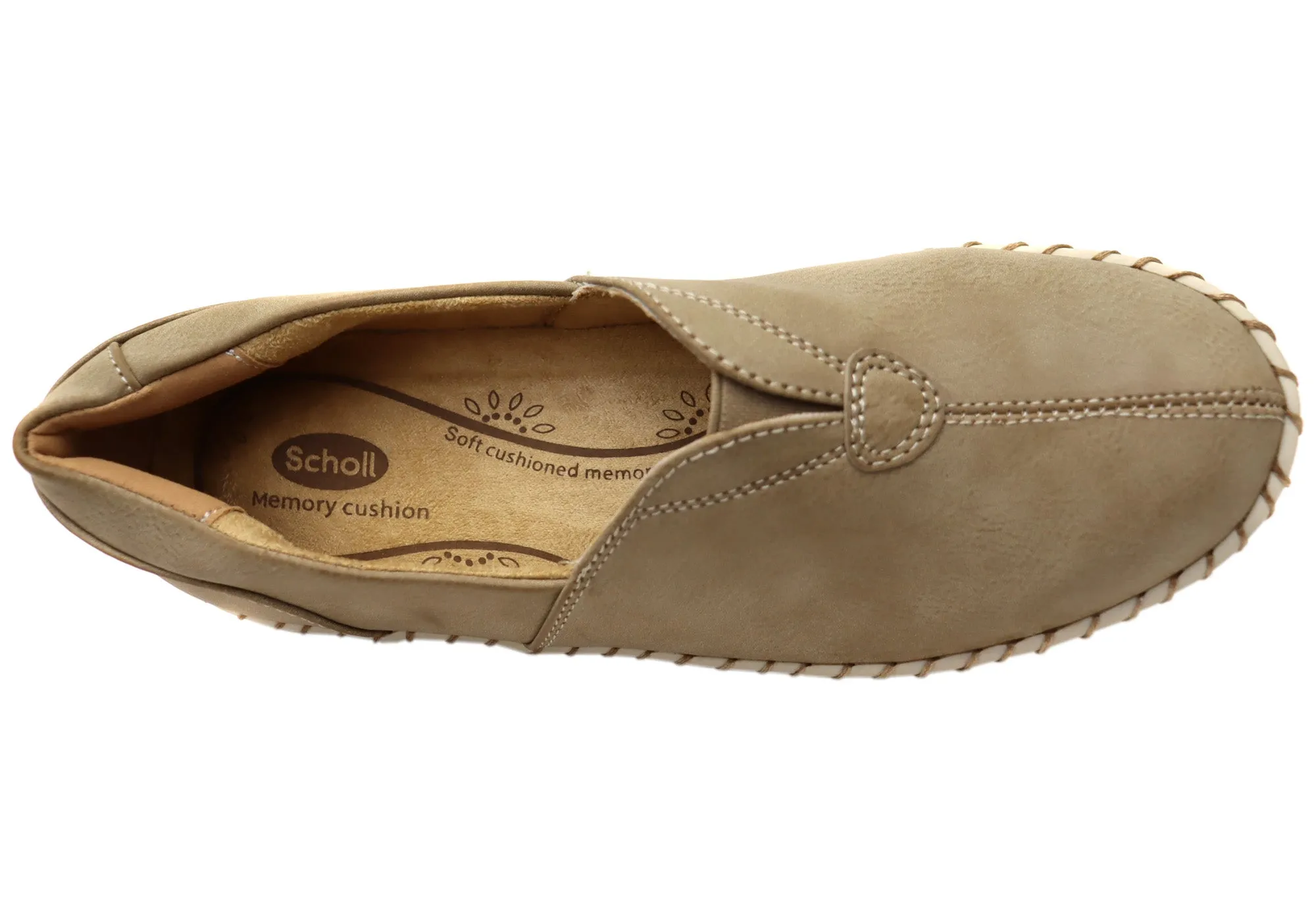 Scholl Orthaheel Womens Wink Comfortable Casual Shoes
