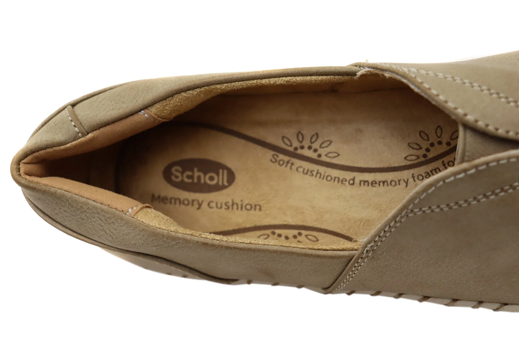 Scholl Orthaheel Womens Wink Comfortable Casual Shoes