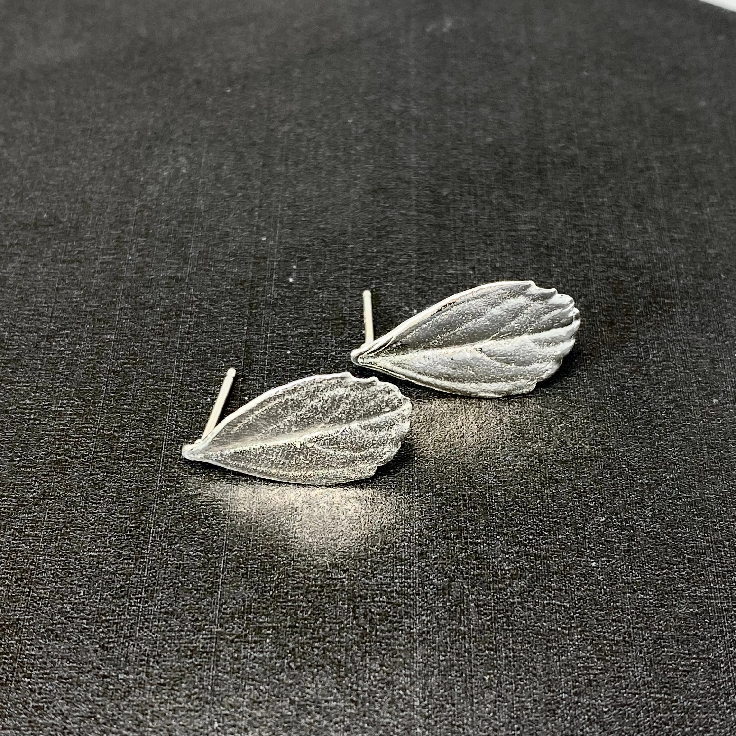 Silver Cuban Oregano Studs