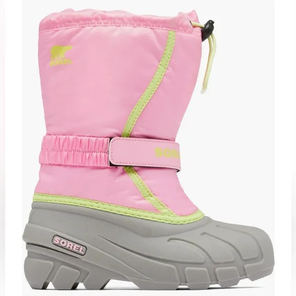 Sorel | FLURRY™ YOUTH BOOT in Blooming Pink/ Chrome Grey Size 6