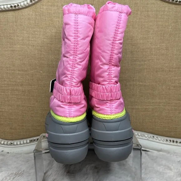 Sorel | FLURRY™ YOUTH BOOT in Blooming Pink/ Chrome Grey Size 6