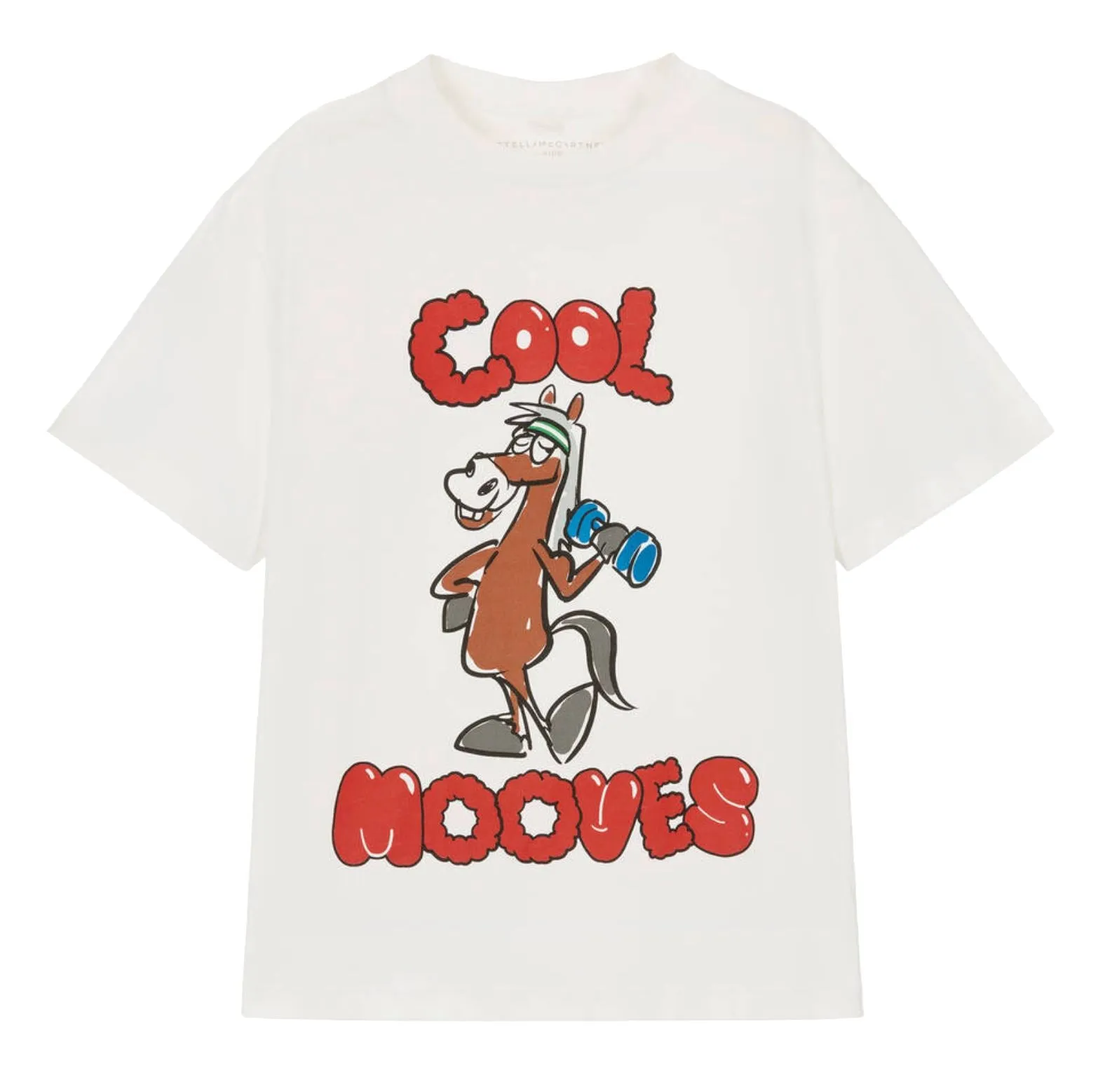 Stella McCartney Kids Boys Tee With Horse Print