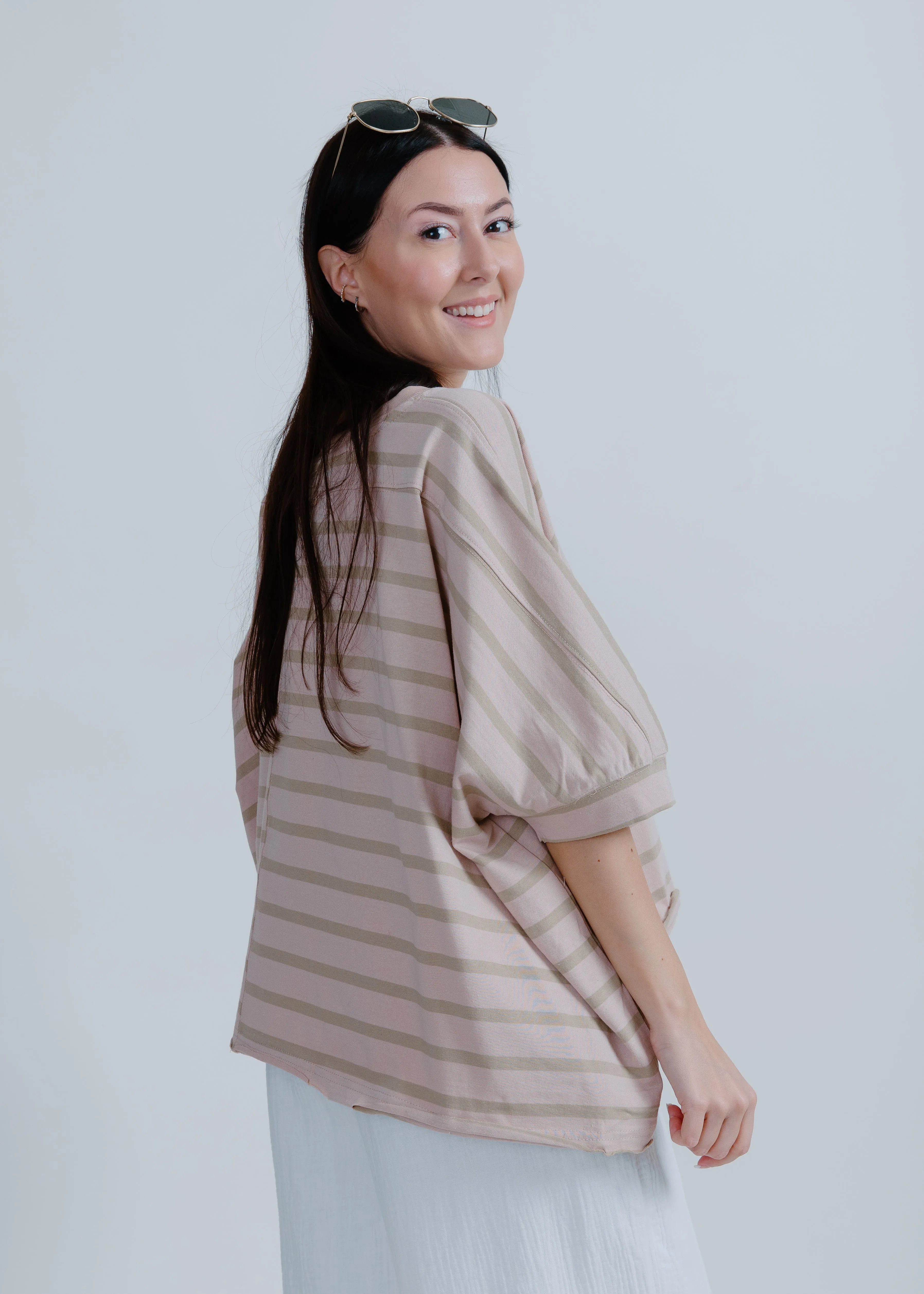 Sunday Afternoon Striped Top