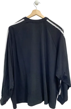 Taptaptap Black Long Sleeve Top UK L