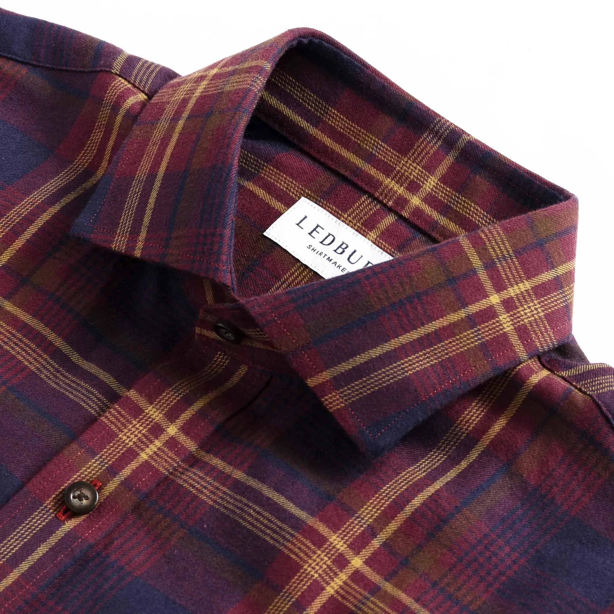 The Plum Woodly Plaid Custom Shirt