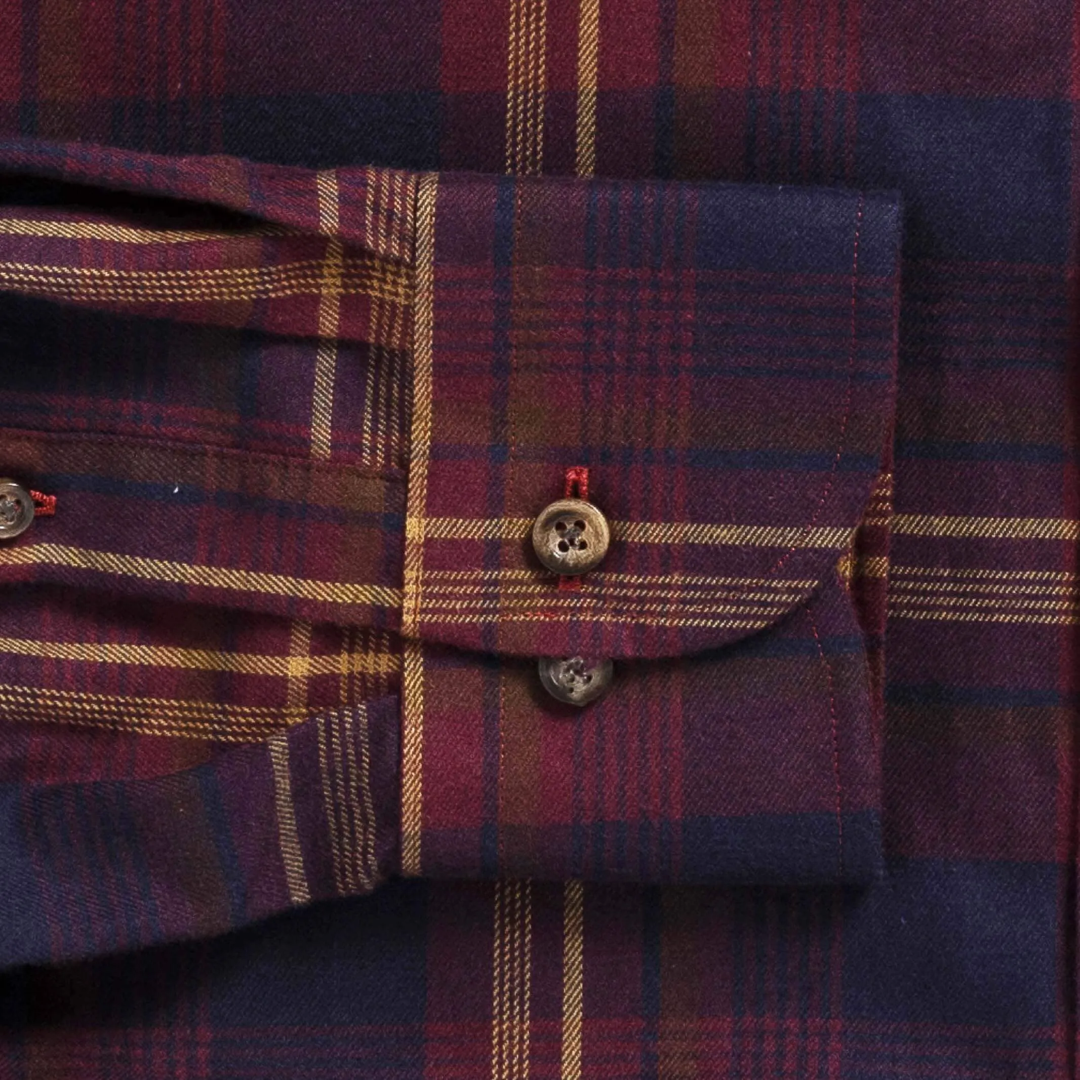 The Plum Woodly Plaid Custom Shirt
