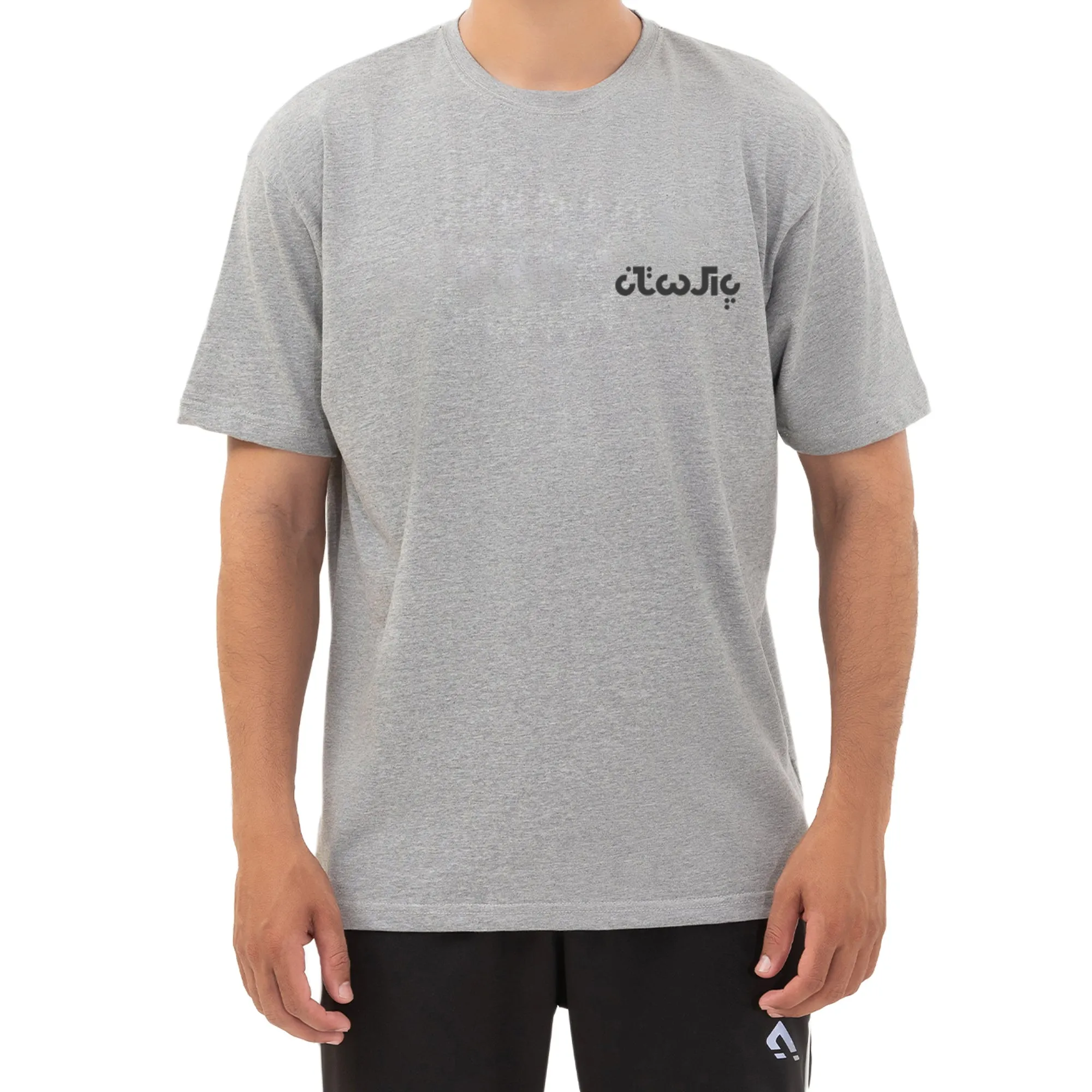 Thunder Oversize Patriot Tee - Grey