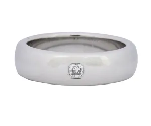 Tiffany & Co. Lucida Diamond Platinum Unisex Band Ring