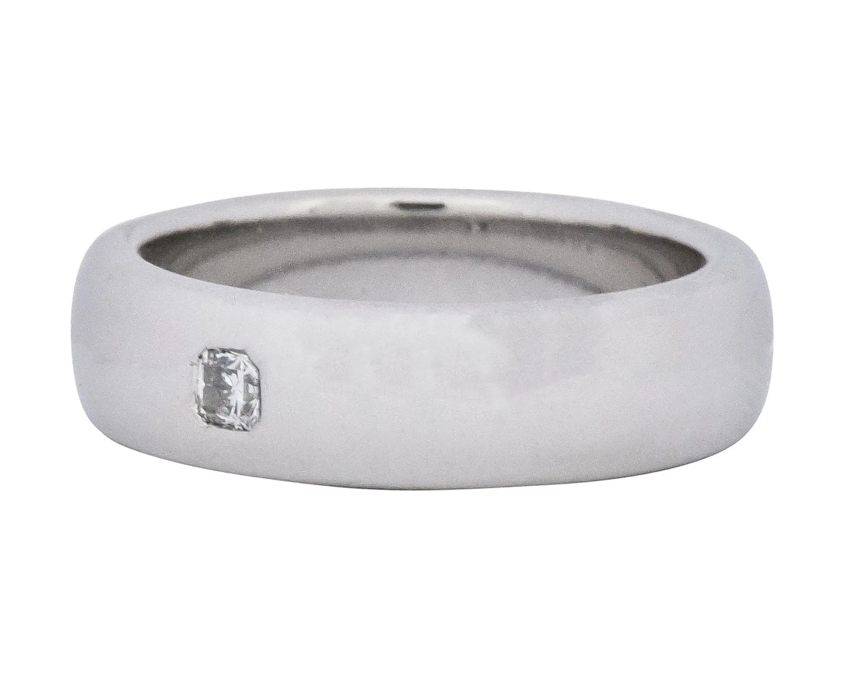 Tiffany & Co. Lucida Diamond Platinum Unisex Band Ring