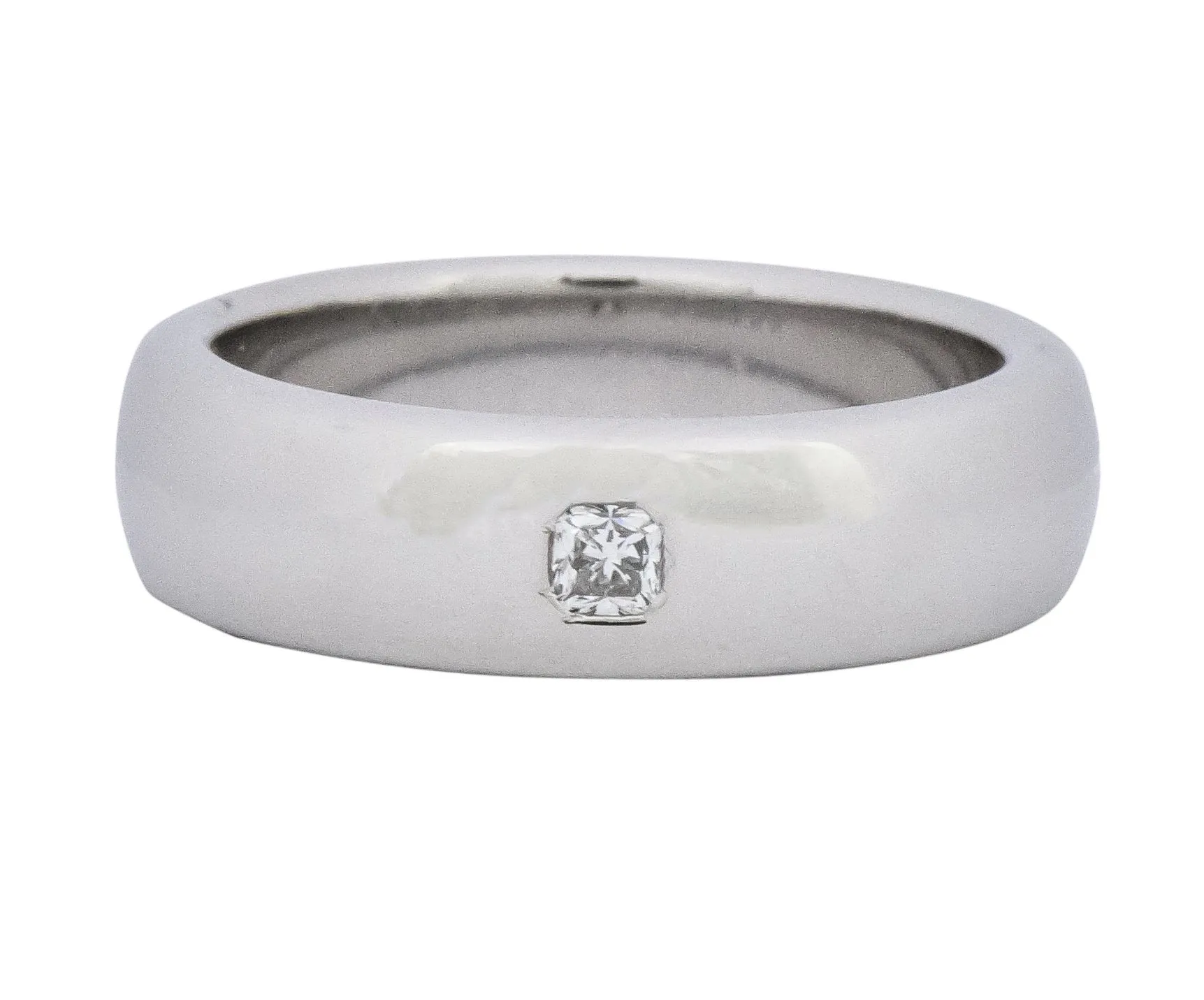 Tiffany & Co. Lucida Diamond Platinum Unisex Band Ring