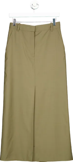 Tom James Olive Green Wide Leg Trousers UK 10