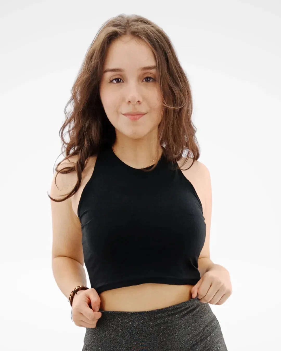 Top Basic Negro sh