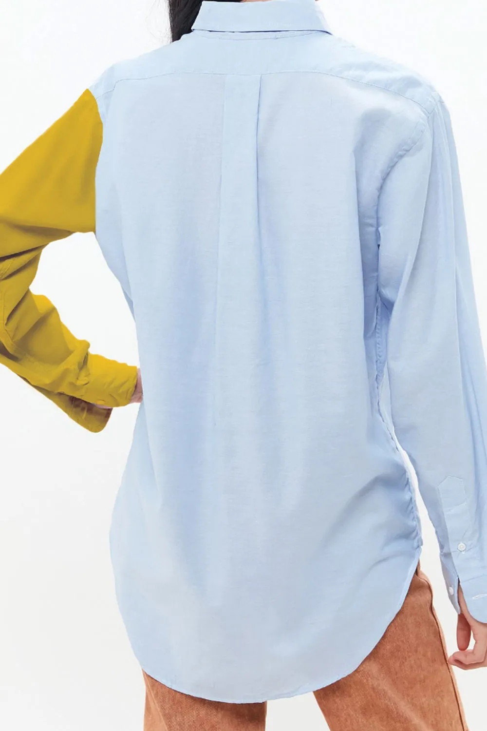 Tornstee Blue And Yellow Shirt