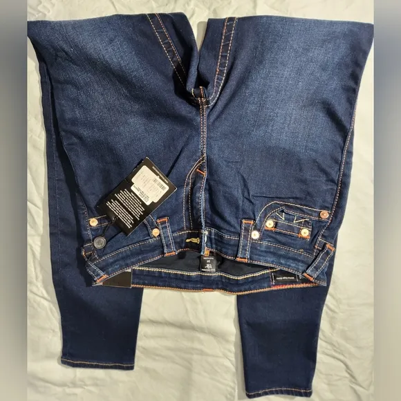 True Religion Women's Blue Skinny Jeans