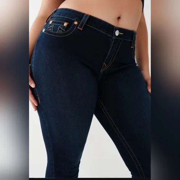 True Religion Women's Blue Skinny Jeans