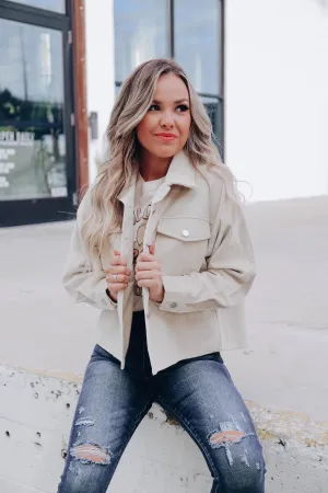 Trystan Corduroy Jacket - Beige