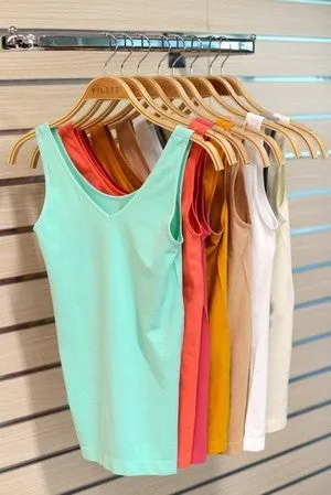 V-Neck Seamless Yoga Top - Gray