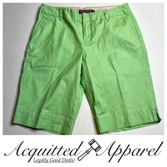 Vineyard Vines Straight Casual Dress Bermuda Shorts Size 10