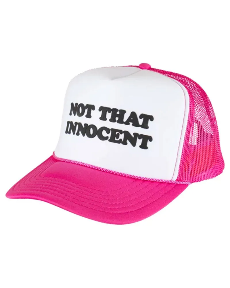 Welcome X Britney Spears Innocent Puff-Print Trucker Hat - Pink