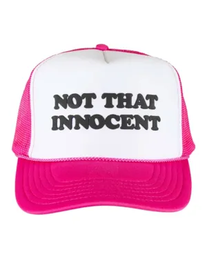 Welcome X Britney Spears Innocent Puff-Print Trucker Hat - Pink