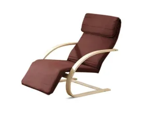 WineRed  Bent  Wood   Chair
