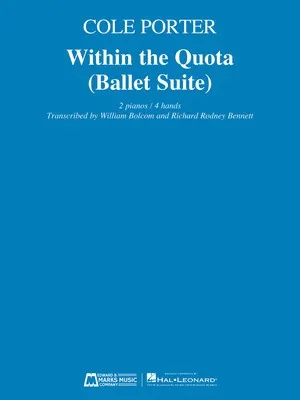 WITHIN THE QUOTA (BALLET SUITE) 2 PIANOS/4 HANDS