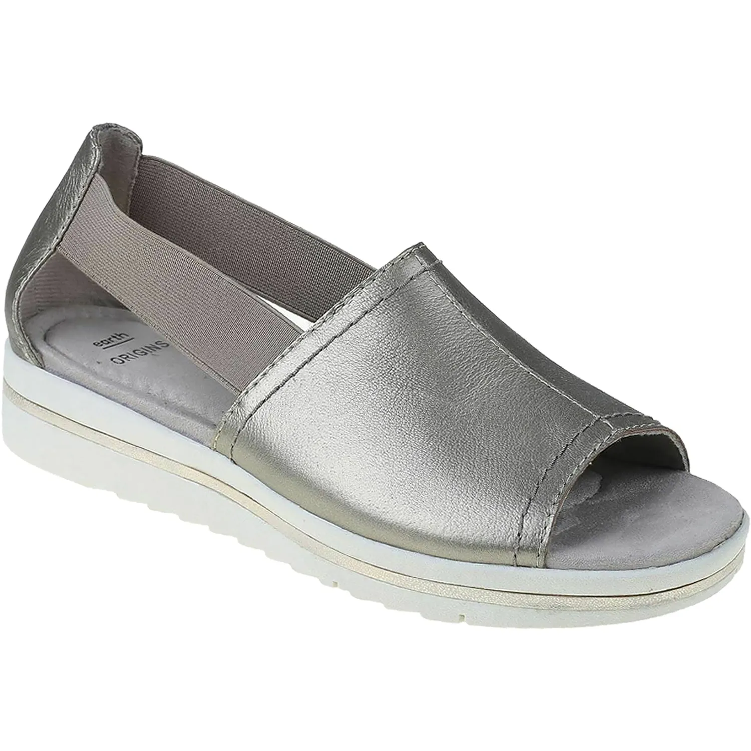 Women's Earth Connie Platinum Leather