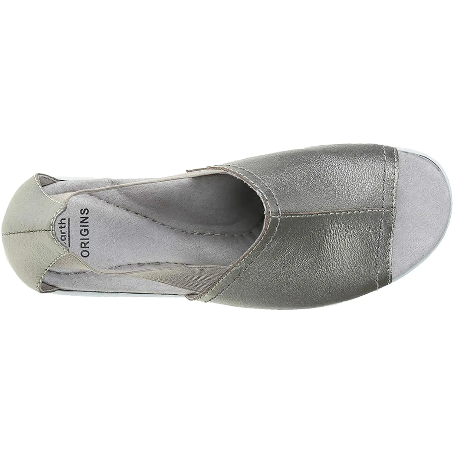 Women's Earth Connie Platinum Leather