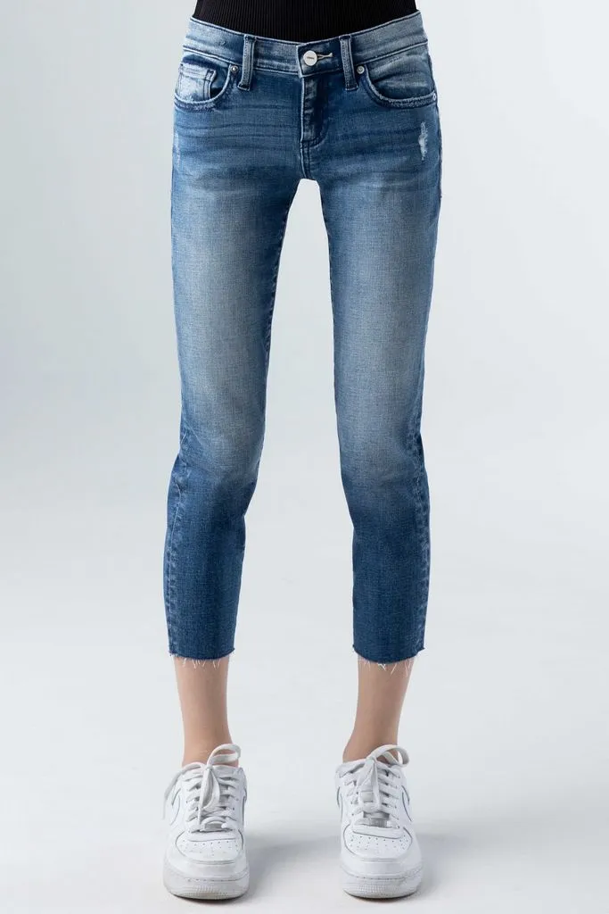 Youth High-Rise Skinny Cut Jeans