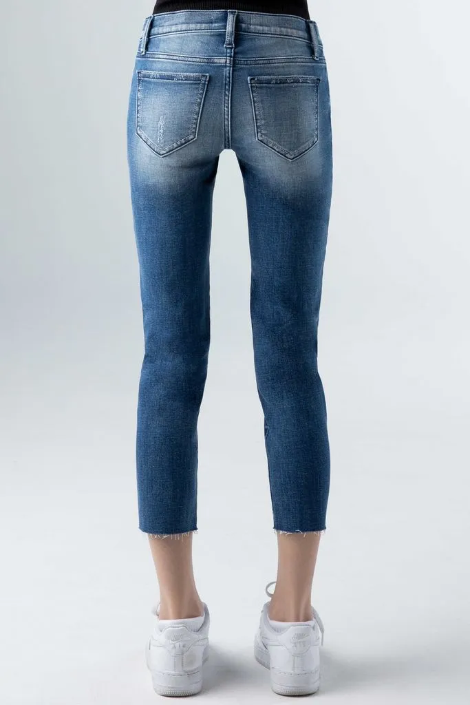 Youth High-Rise Skinny Cut Jeans